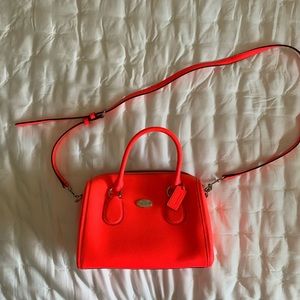 sold COACH / neon crossbody